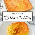Version 3 pin of Jiffy Corn Pudding.