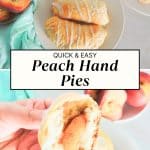 Pin for Peach Hand Pies.