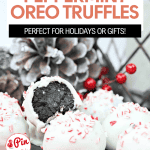 Pin for Peppermint Oreo Truffles.