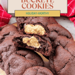 Pin for Stuffed Buckeye Cookies.