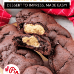 Pin for Stuffed Buckeye Cookies.