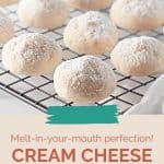 Pin for Cream Cheese Cookies.