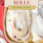 Pin for Viral TikTok Cinnamon Rolls.