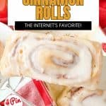Pin for Viral TikTok Cinnamon Rolls.