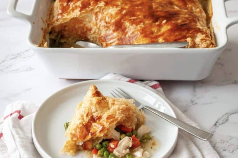 Turkey pot pie.