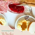 Pin for small batch whole cranberry sauce.