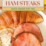 Pin for air fryer ham steaks.